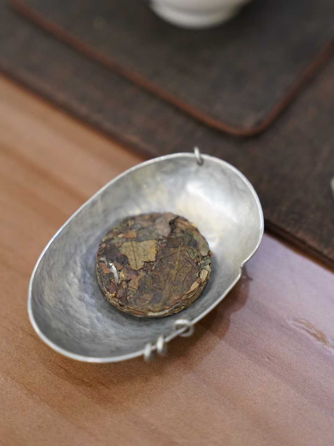 2016‘ White Tea Mini Cake, Individually Wrapped, Perfect for Thermos Brewing