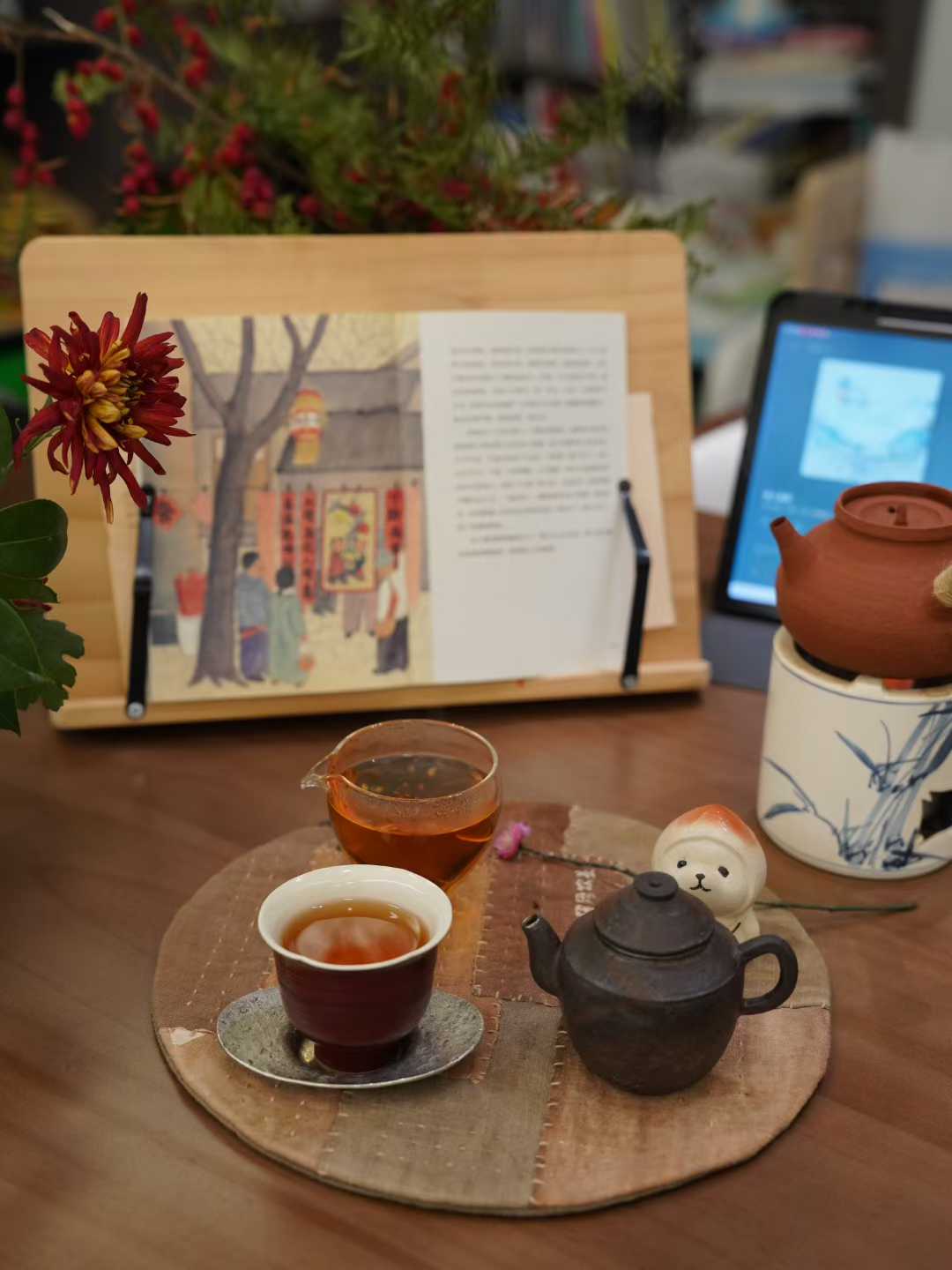 2016‘ White Tea Mini Cake, Individually Wrapped, Perfect for Thermos Brewing