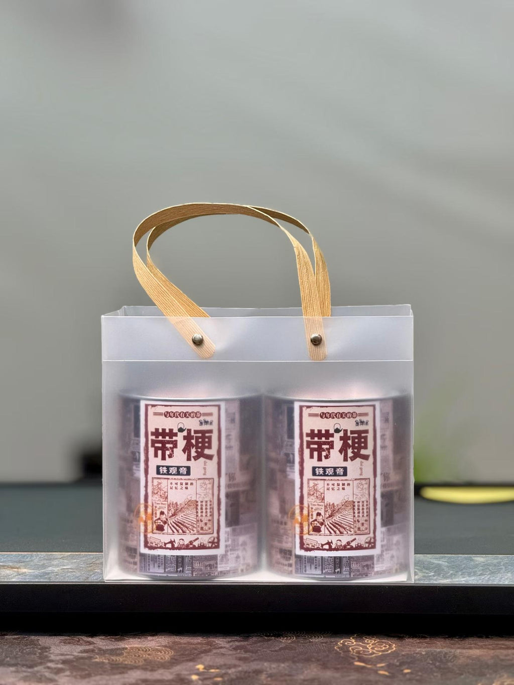 Stem-on Tieguanyin, traditional Anxi old-style oolong. Orchid fragrance, roasted warmth, naturally sweet. A taste of how Tieguanyin was made before everything changed.