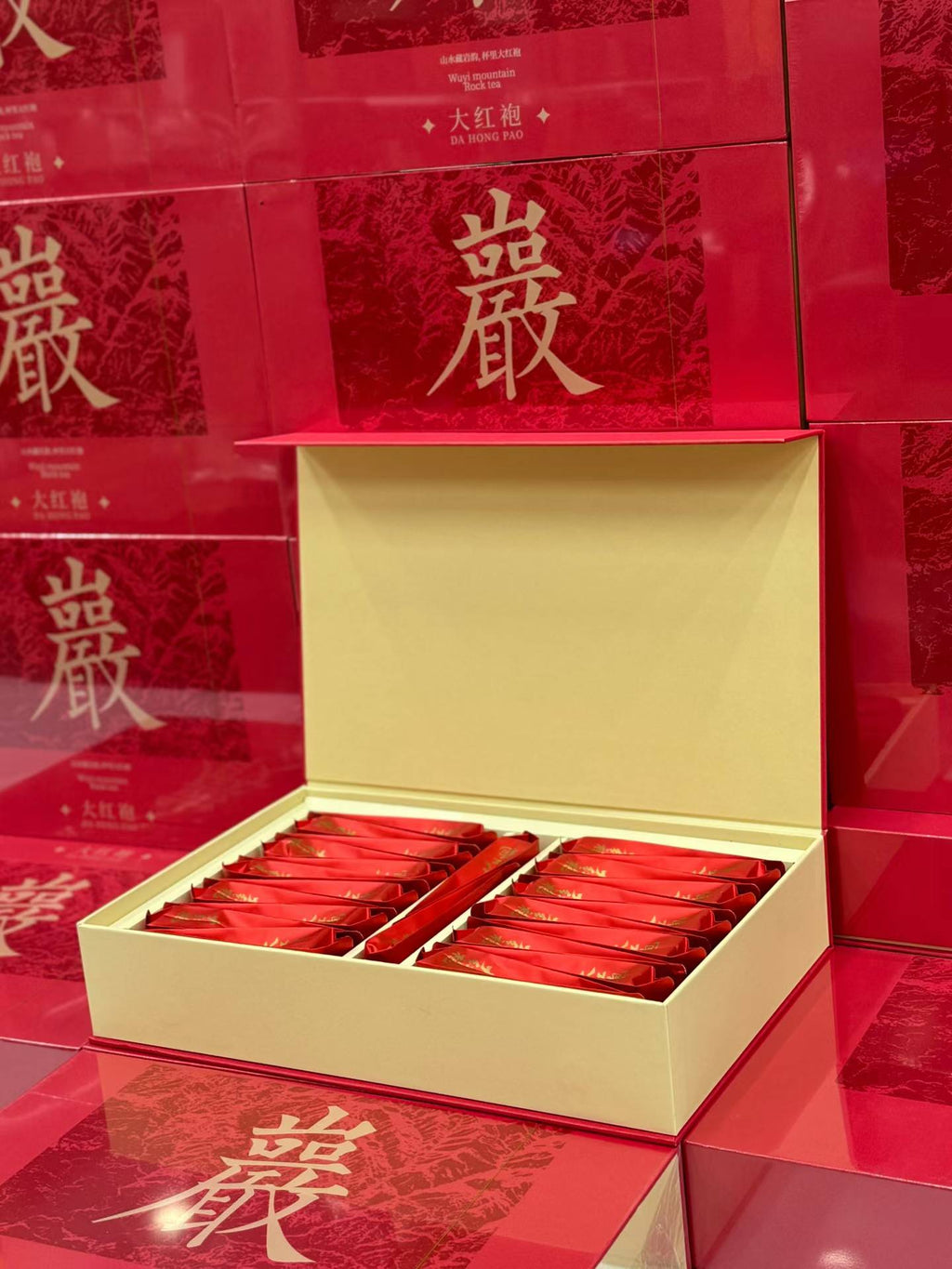 Wuyi Da Hong Pao Gift Box | 2026 Big Red Robe Rock Oolong, 8g×24